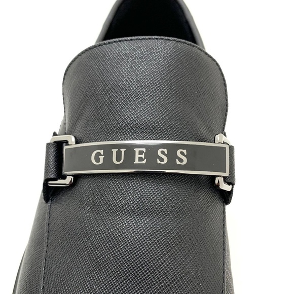 GUESS Men's Helix Oxford Dress Shoes Slip On Black Classic GMHELIX-R Size 7.5 - Picture 8 of 12